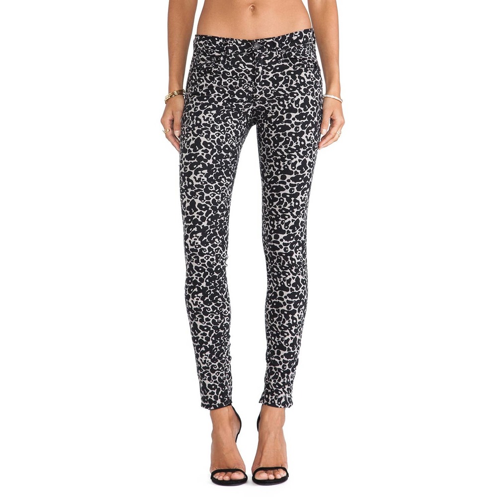 Rag & Bone The Skinny Amoeba Printed Jeans 24